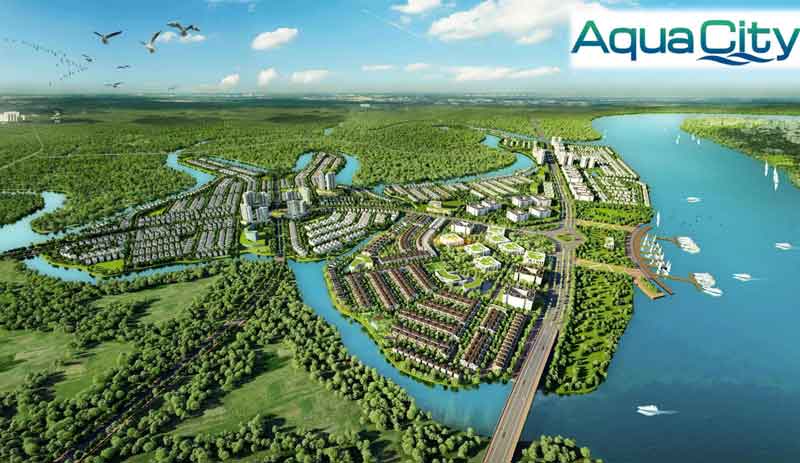 Aqua city chú trọng vào không gian sống xanh